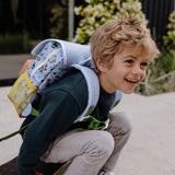 Mochila Pré-Escolar com Pala Dunk | Hello Hossy | Azul Bébé