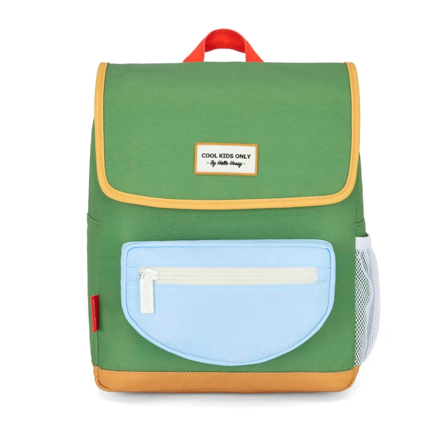 mochila creche com pala mini green lake hello hossy