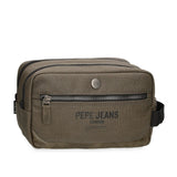 Necessaire com 2 compartimentos Berwick da Pepe Jeans em verde
