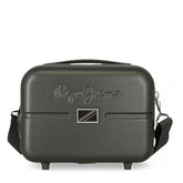 Necessaire Viagem Rigido Accent Em Cinza Escuro Da Pepe Jeans