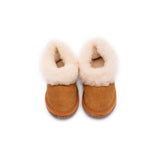 pantufa-pele-borrego-camel-crianca-frente