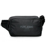 Bolsa de cintura preta retangular Berwick da Pepe Jeans