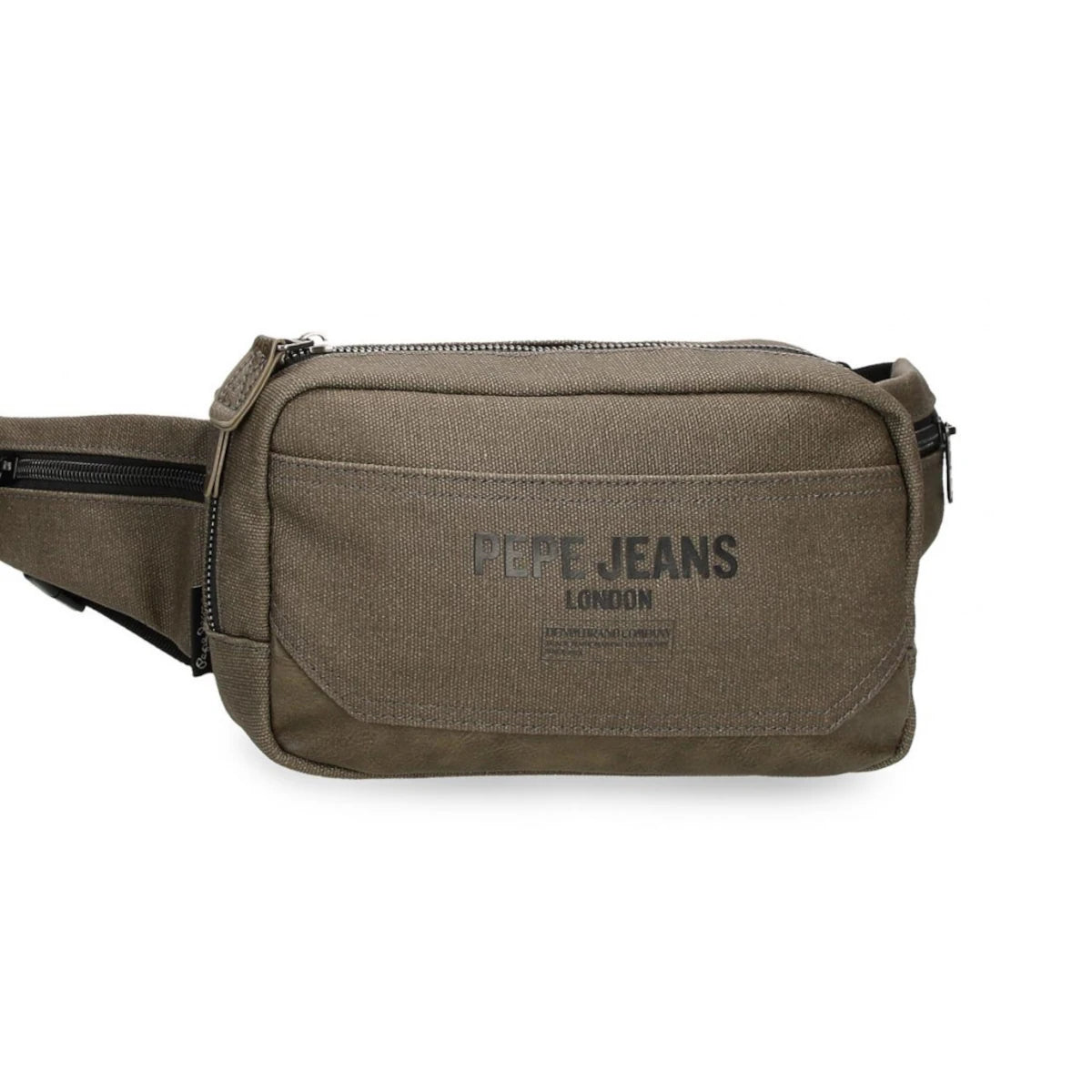 Bolsa de cintura formato retangular em verde da Pepe Jeans Berwick