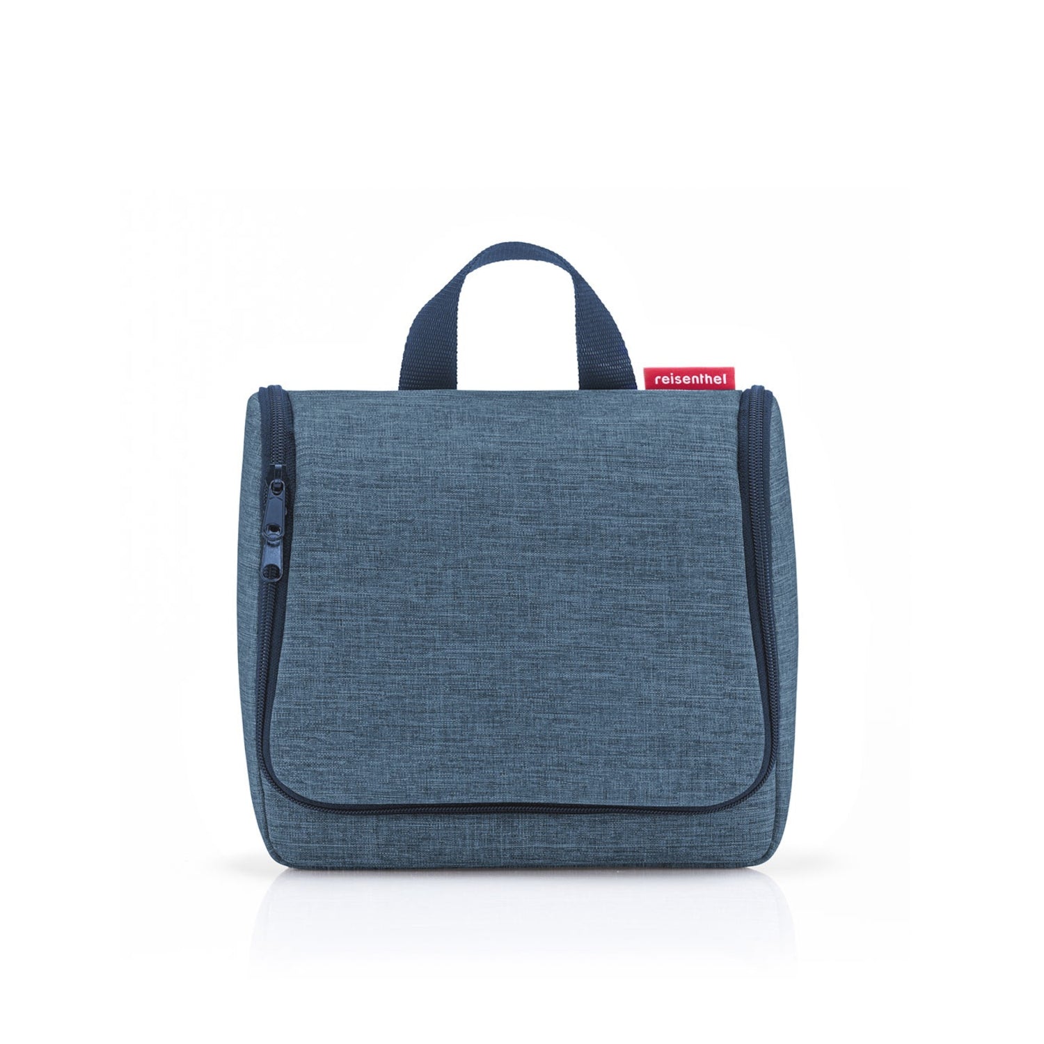 necessaire com gancho de pendurar reisenthel em azul