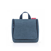 necessaire com gancho de pendurar reisenthel em azul