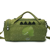 Trixie saco desporto com tiracolo dinossauro verde