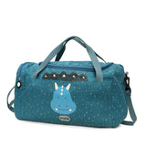 Trixie Triceratops Gym Bag with Crossbody Strap | Blue
