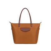 Saco de Ombro Pop A4 em Nylon Camel da Hexagona