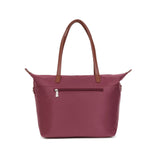 Large Pop Shopper Shoulder Bag A4 | Hexagona | Aubergine