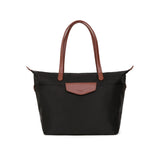 Saco de Ombro Pop A4 em Nylon Preto da Hexagona