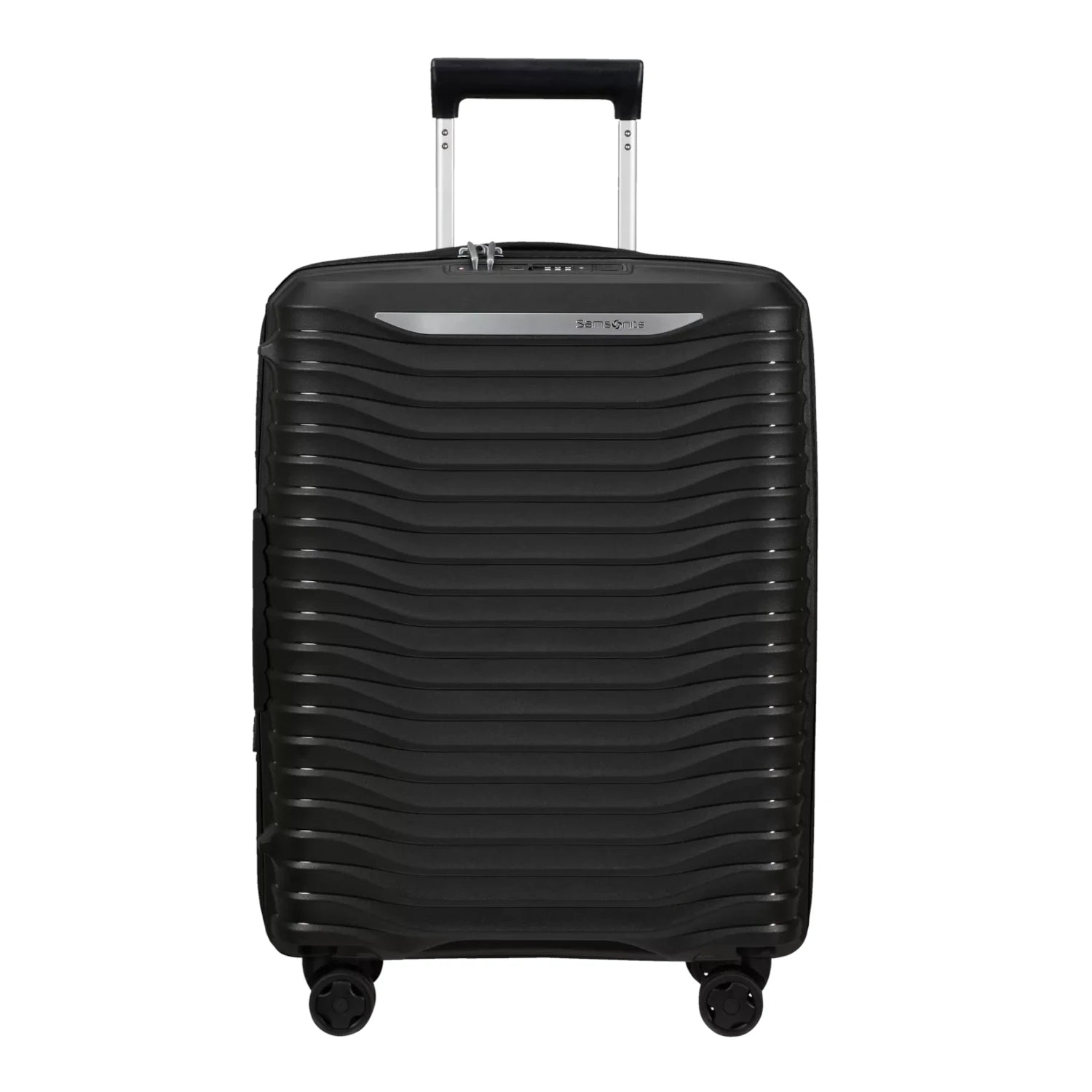 Mala cabine 55cm Upscape preto da Samsonite | Extensível, 4 rodas e TSA