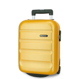 Mala cabine underseat 45 x 36 x 20cm em amarelo ocre