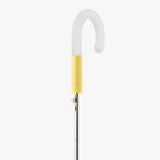 Yellow Star Print Transparent Long Umbrella | Bisetti