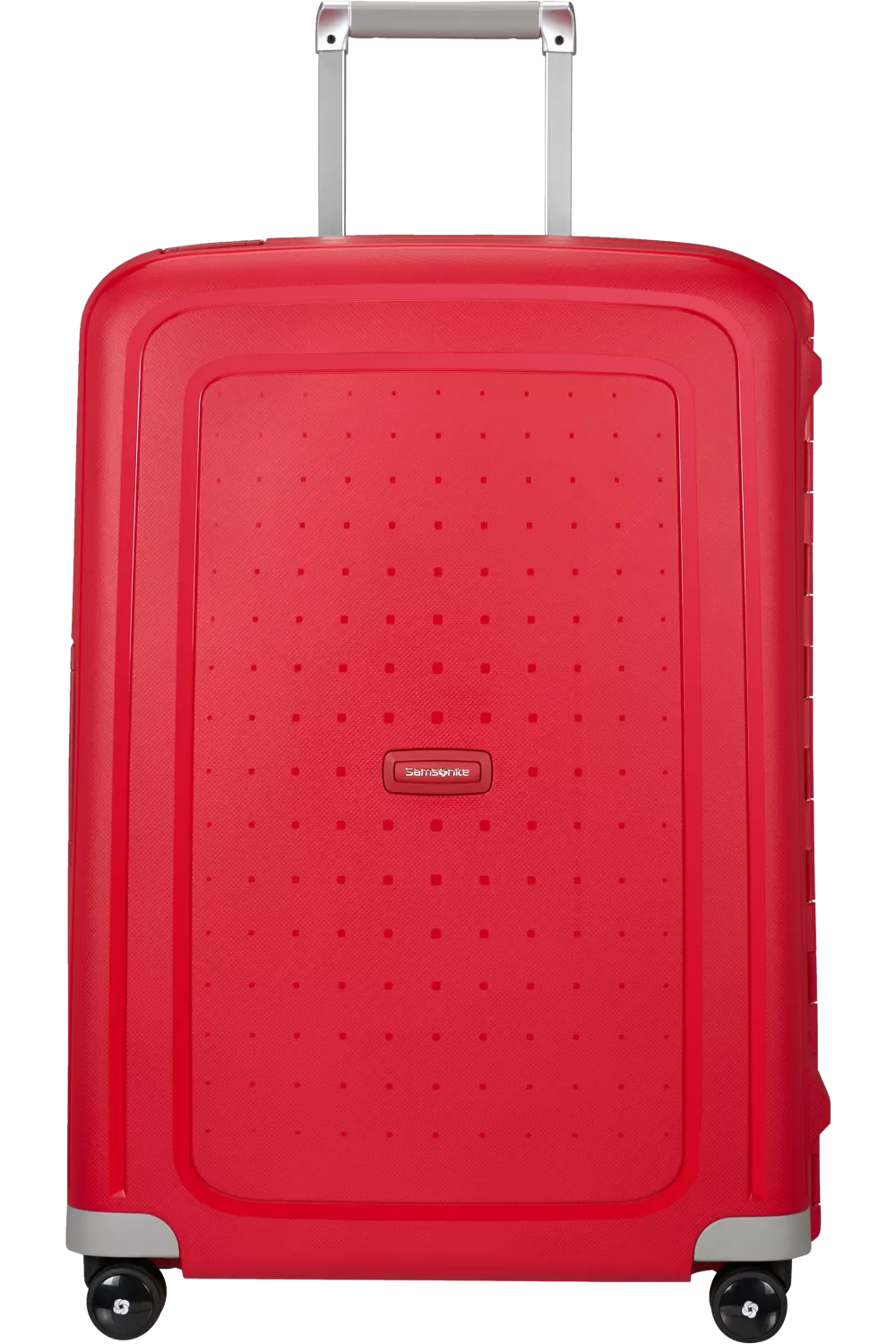 Mala Média 69cm Rígida S'Cure 3 pontos de Fecho | Samsonite | Vermelha