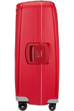 Mala Grande 75cm Rígida S'Cure 3 pontos de Fecho | Samsonite | Vermelha