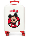 Mickey red - Trolley ABS 50cm 4R bramco C105