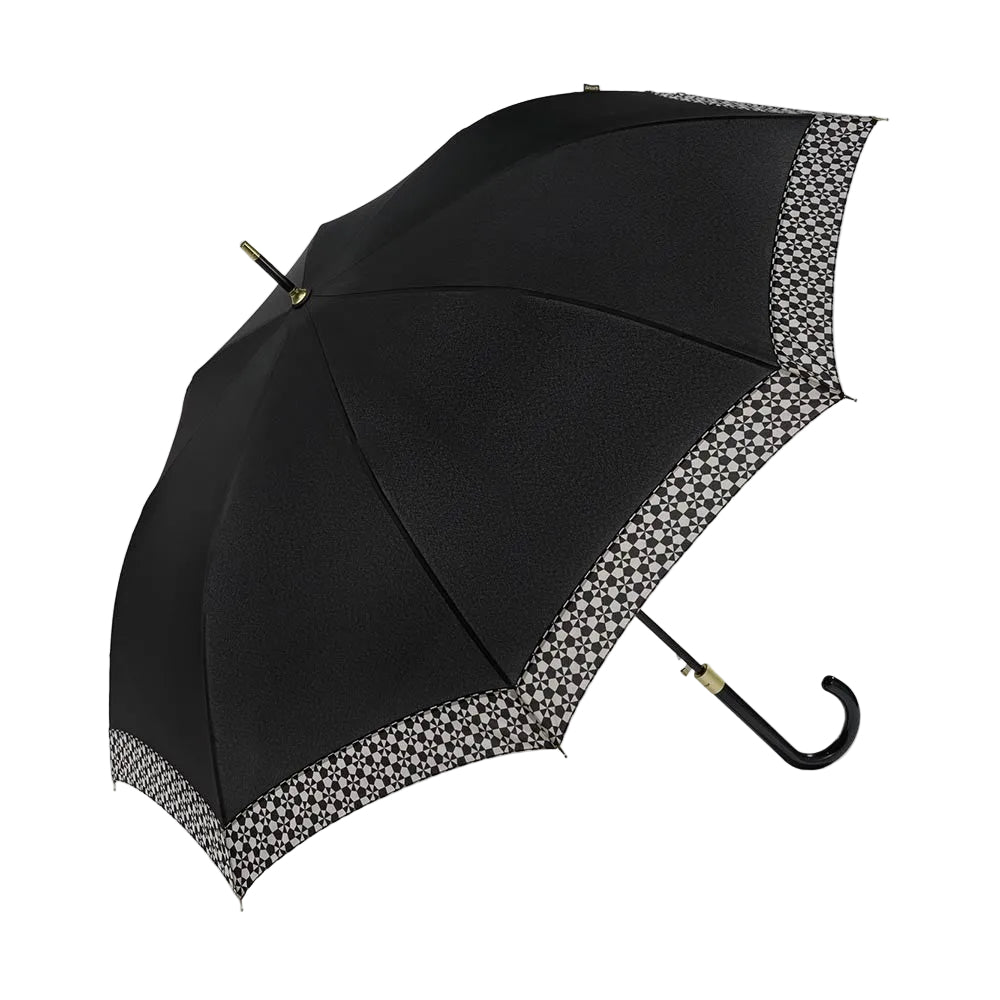 Geometric Umbrella | Pierre Cardin | Black