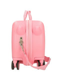 Minnie Happy To Be Me - ABS hard-shell suitcase, 4 wheels (2 spinner), 45 cm, pink