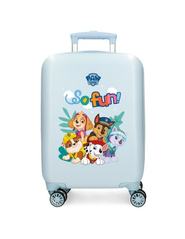 Paw Patrol so Fun   - Trolley ABS 50cm  4R light blue  C105