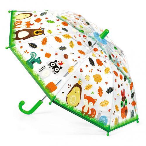 Guarda-Chuva Infantil Animais da Floresta | Verde