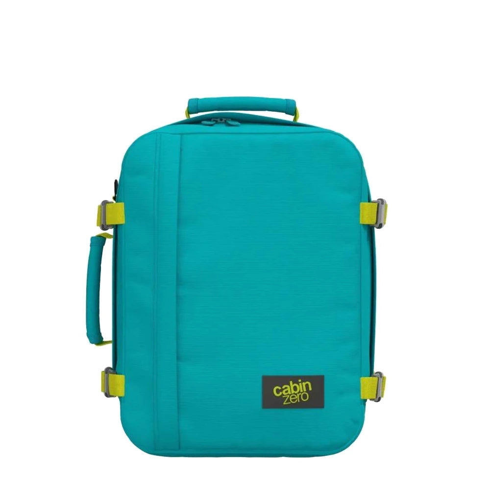 Mochila-Classic-28L-front-aqua-lagoon-Cabin-Zero-turquesa