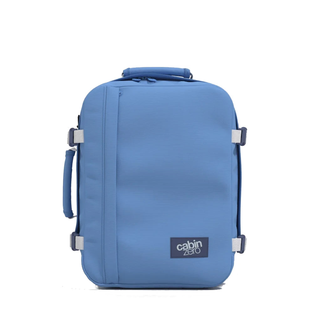 Mochila-Classic-28L-front-infinity-blue-Cabin-Zero-azul-ceu