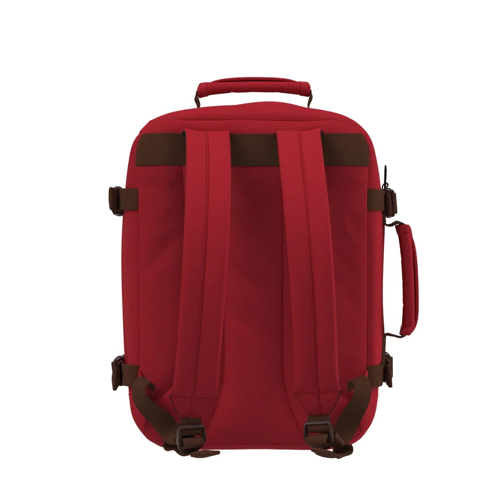 Mochila-Classic-28L-tras-london-red-Cabin-Zero-vermelho