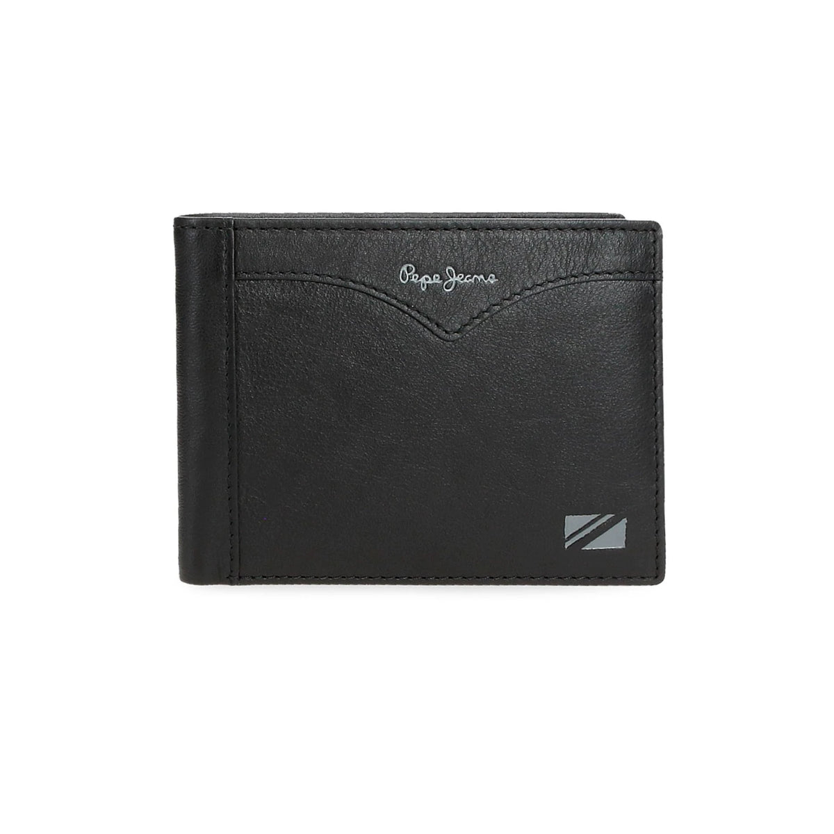 Pepe-Jeans-wallet-leather-Jacket-front-71242-preto