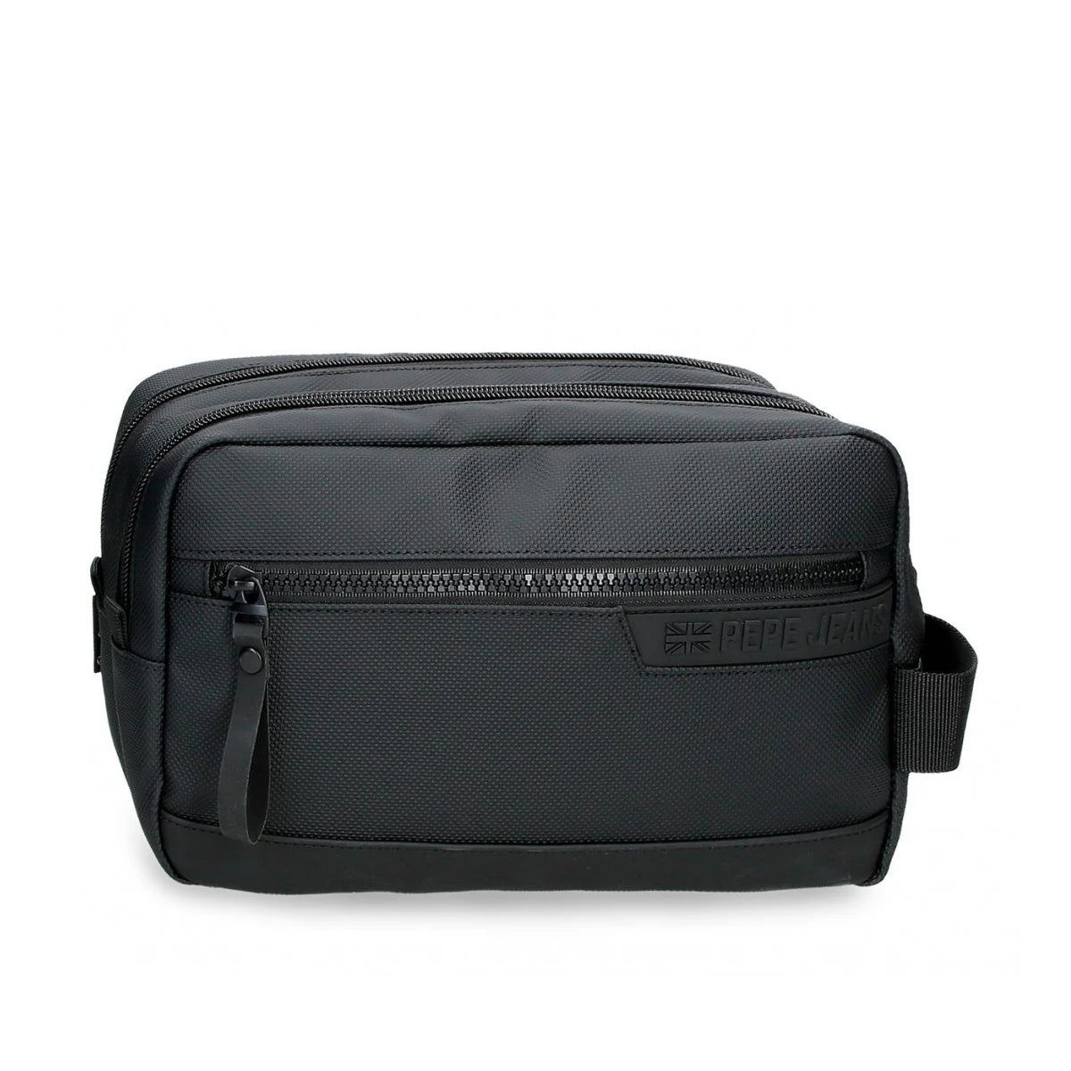 Bolsa de Higiene 2 Compartimentos Dorking da Pepe Jeans em Preto