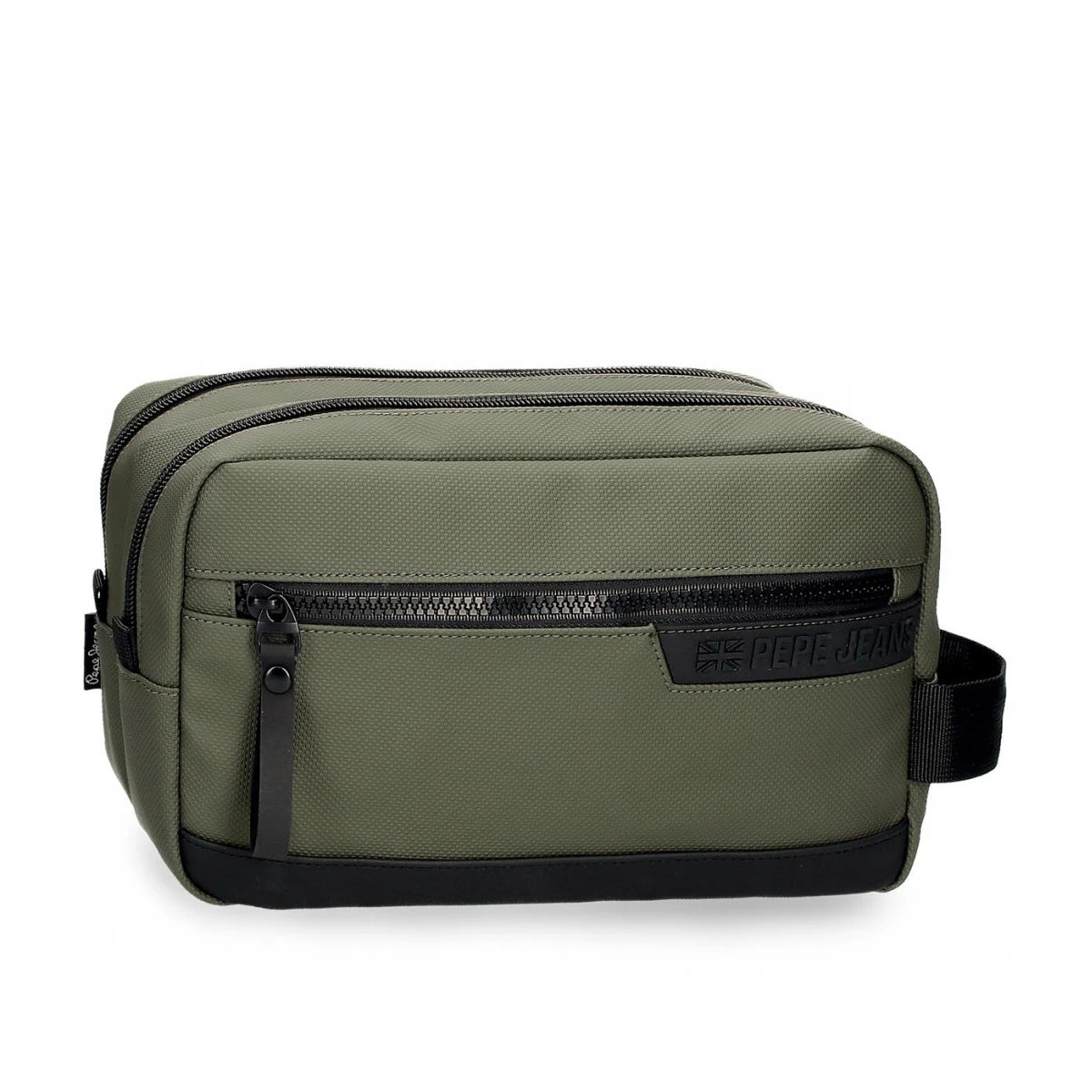 Bolsa de Higiene 2 Compartimentos Dorking da Pepe Jeans em Verde