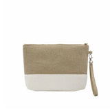 Bolsa Em Sarja Com Pega De Mão