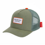 boné trucker hello hossy mini olive +6 anos