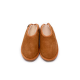chinelo-pele-borrego-camel-frente