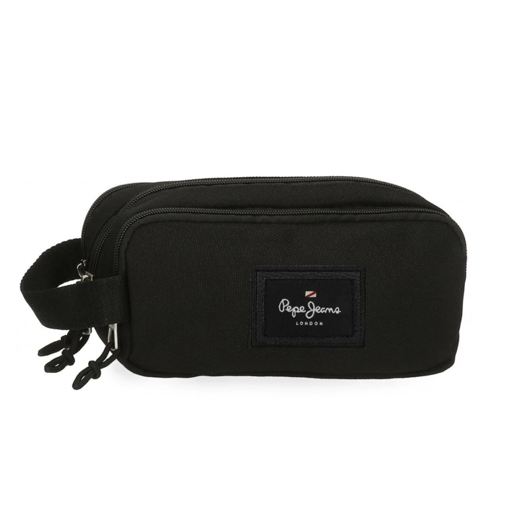 estojo-escolar-3-compartimentos-aris-evergreen-pepe-jeans-6324721-preto-frente