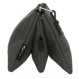 School Pencil Case 3 Compartments Aris Evergreen| Pepe Jeans | Grey
