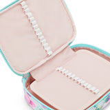 100 Pen Pencil Case - Aqua Blossom - Kipling