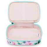 100 Pen Pencil Case - Aqua Blossom - Kipling