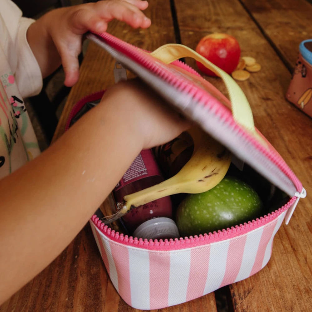 Pink Stripes Thermal Lunch Box – Hello Hossy