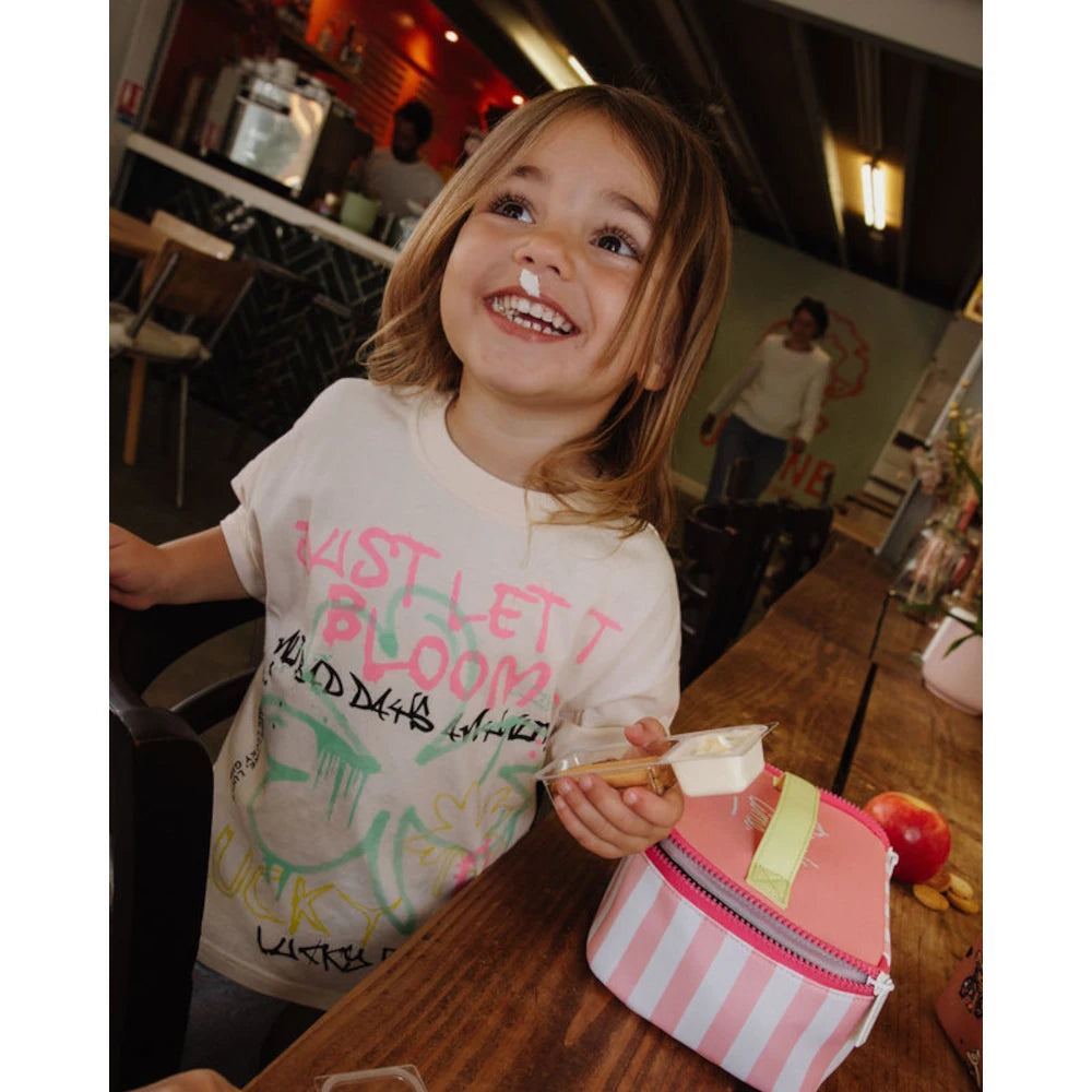 Pink Stripes Thermal Lunch Box – Hello Hossy