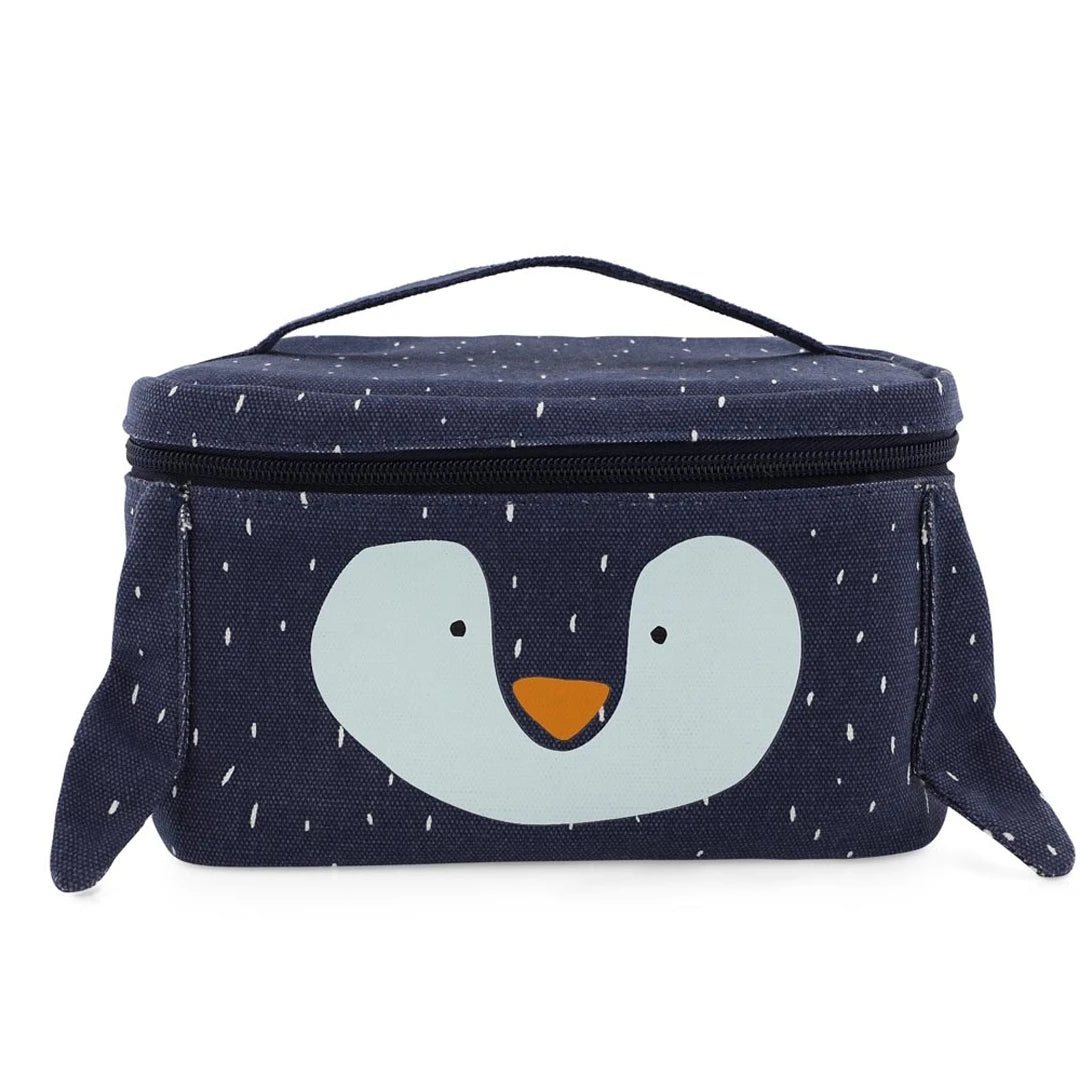 lancheira-termica-infantil-pinguim-Trixie-frente-azul-marinho