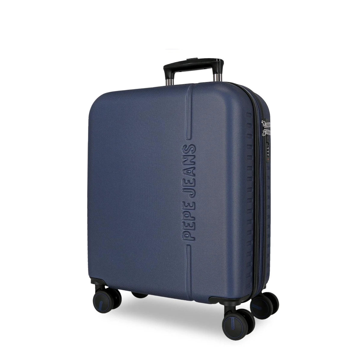Mala Cabine 55cm Expansível 4 Rodas Montana Em Azul Marinho Da Pepe Jeans