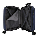 Mala de Cabine 55cm Rígida Expansível Montana | Pepe Jeans | Azul Marinho
