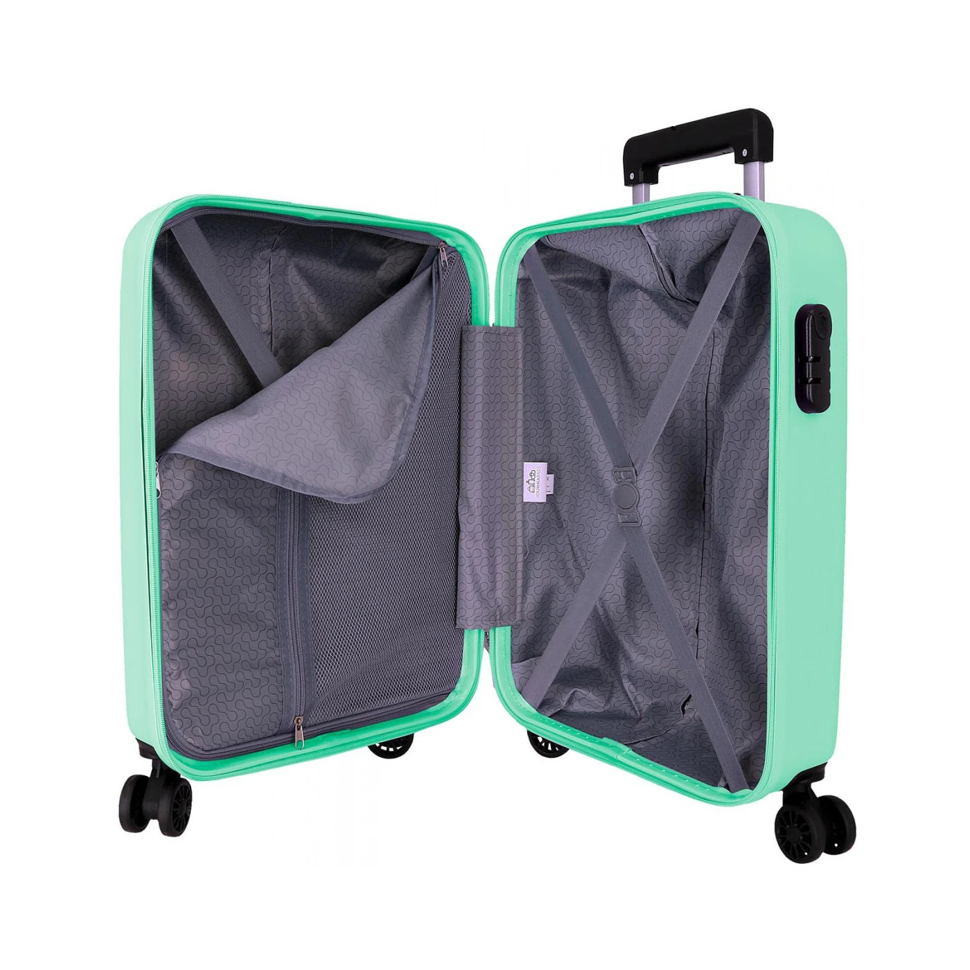mala-cabine-rigida-55x38x20-4rodas-flex-verde-menta-interior