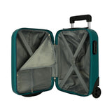 Mala de Cabine 45cm Rígida 2 Rodas Flex | Roll Road | Verde Prado