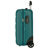 Mala de Cabine 45cm Rígida 2 Rodas Flex | Roll Road | Verde Prado