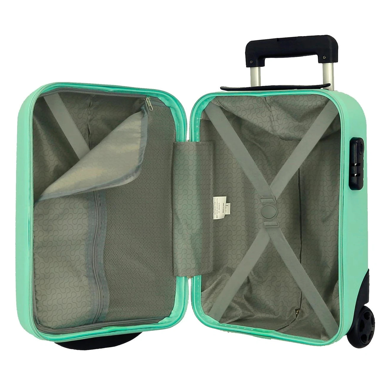 mala-cabine-underseat-45x36x20-flex-rollroad-interior-verde-menta