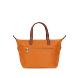 Medium Handbag with Crossbody Strap in Nylon Pop | Hexagona | Orange