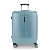 Mala Média 65cm Expansível 4 Rodas Brooklyn Em Azul Bébé da Gabol 
