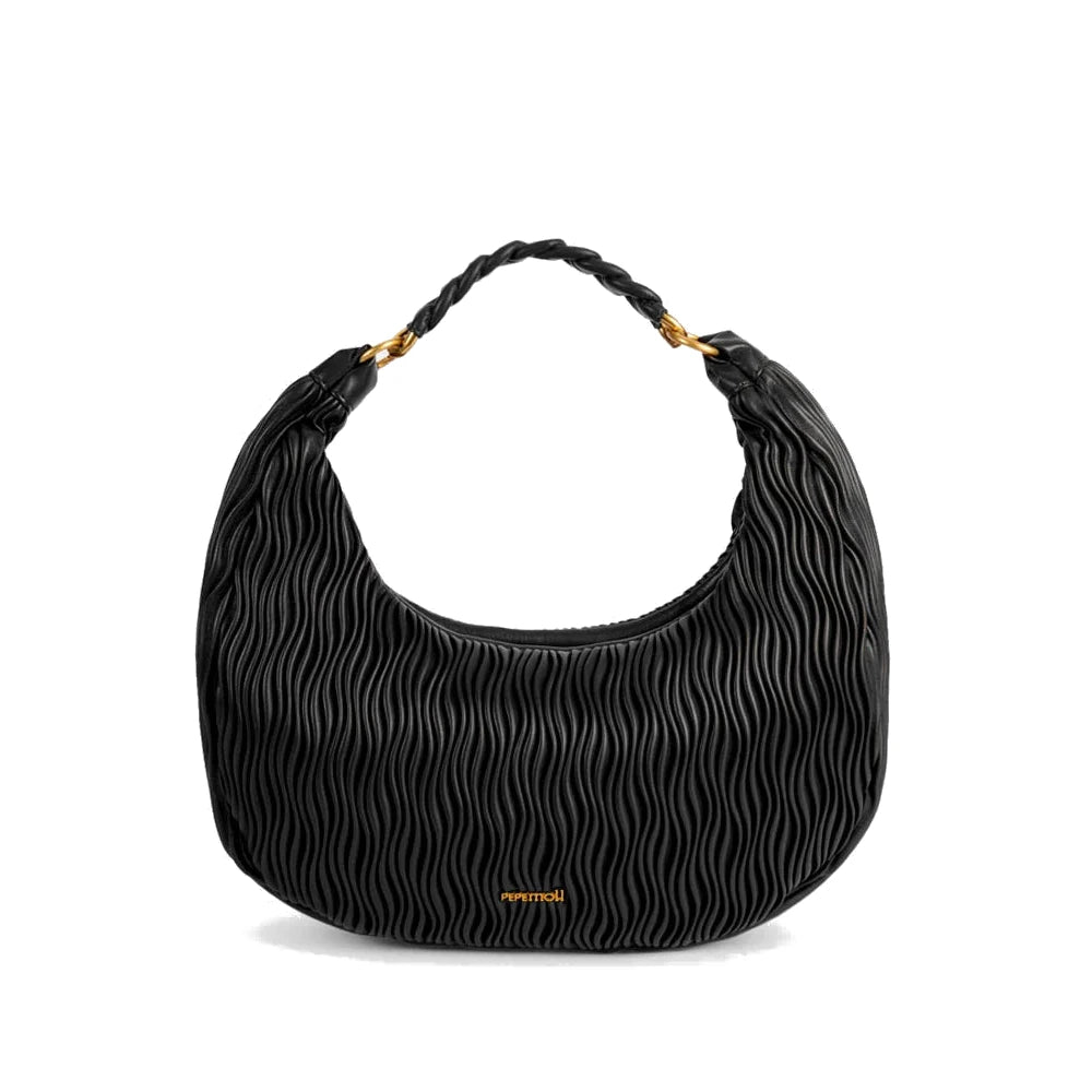 Mala Meia-Lua de Ombro - Pepe Moll - Preto
