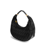 Mala Meia-Lua de Ombro - Pepe Moll - Preto